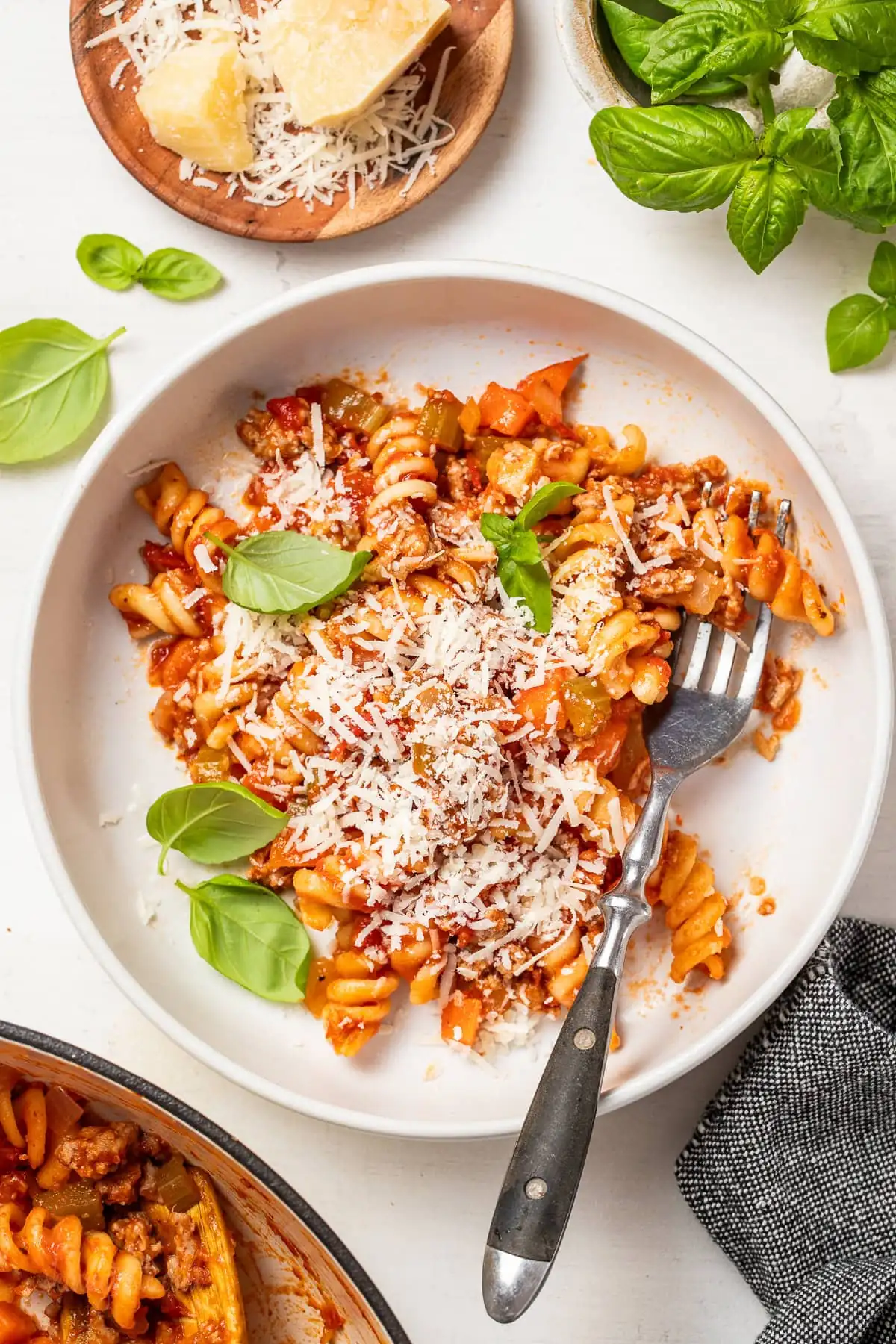 Easy One-Pot Turkey Bolognese Pasta Recipe